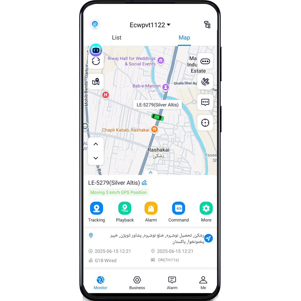 Live Location Tracking